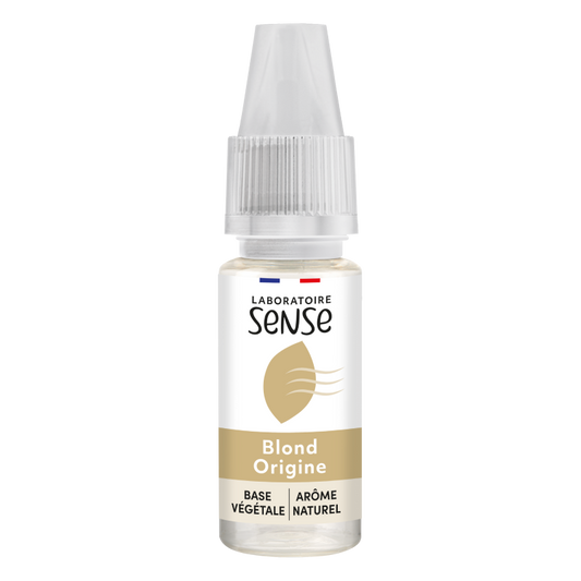 E-liquide Blond Origine Laboratoire Sense, flacon de 10 mL