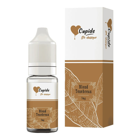 E-liquide Blond Ténébreux FUEL Cupide, flacon de 10 mL et sa boîte