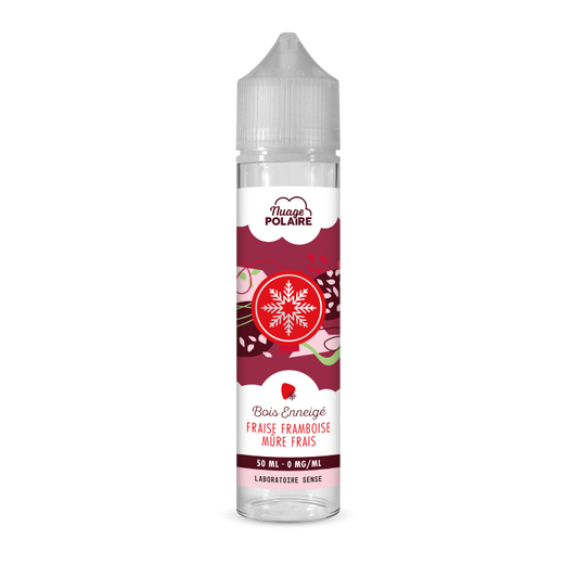 E-liquide Bois Enneigé Laboratoire Sense Nuage Polaire, flacon de 50 mL