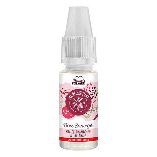 E-liquide Bois Enneigé Laboratoire Sense Nuage Polaire aux sels de nicotine, flacon de 10 mL