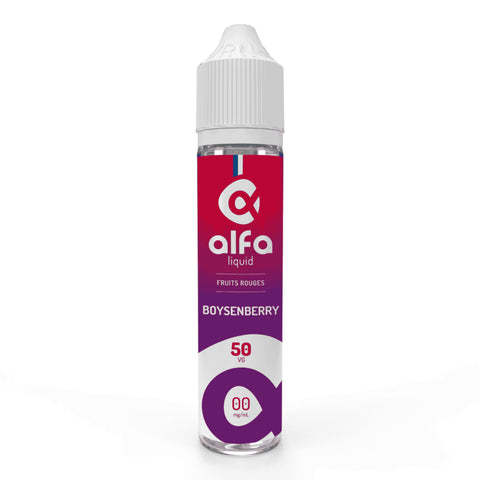 E-liquide Boysenberry Alfaliquid, flacon de 50 mL
