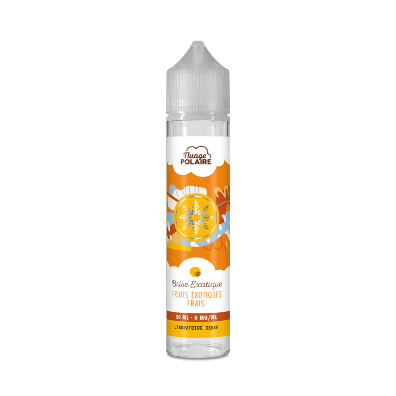 E-liquide Brise Exotique Laboratoire Sense Nuage Polaire, flacon de 50 mL