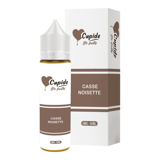 E-liquide Casse Noisette FUEL Cupide, flacon de 50 mL et sa boîte