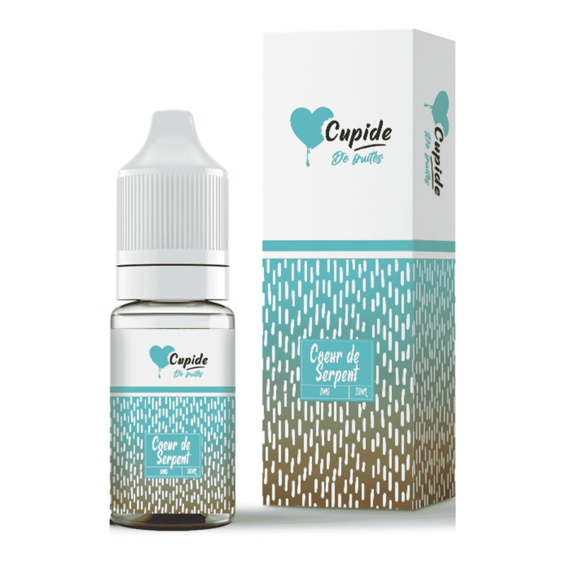 E-liquide Coeur de Serpent FUEL Cupide, flacon de 10 mL et sa boîte
