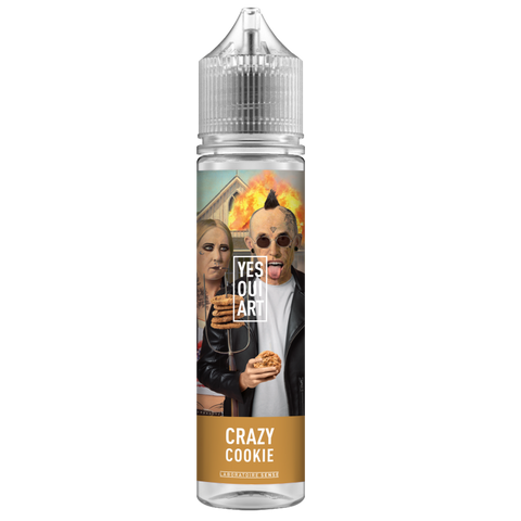 E-liquide Crazy Cookie Laboratoire Sense Yes Oui Art, flacon de 50 mL