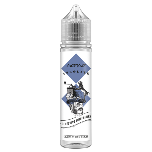 E-liquide Detective Muffberry Laboratoire Sense Insolite, flacon de 50 mL