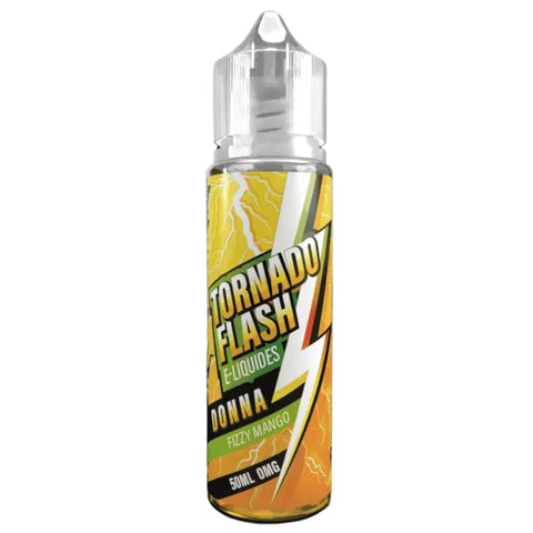 E-liquide Donna Fizzy Mango Tornado Flash, flacon de 50 mL