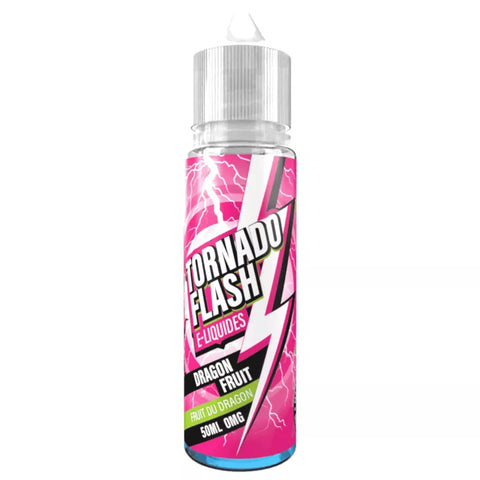 E-liquide Dragon Fruit Tornado Flash, flacon de 50 mL