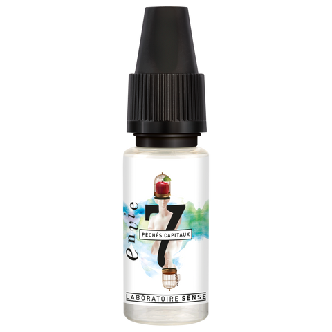 E-liquide Envie Laboratoire Sense 7 Péchés Capitaux, flacon de 10 mL