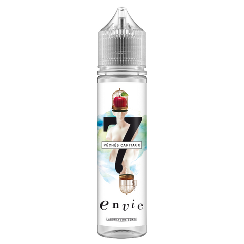 E-liquide Envie Laboratoire Sense 7 Péchés Capitaux, flacon de 50 mL