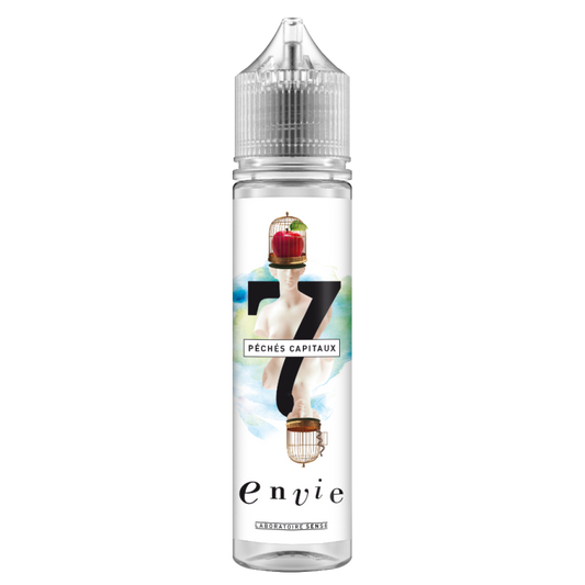 E-liquide Envie Laboratoire Sense 7 Péchés Capitaux, flacon de 50 mL
