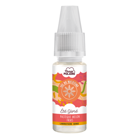 E-liquide Été Givré Laboratoire Sense Nuage Polaire aux sels de nicotine, flacon de 10 mL
