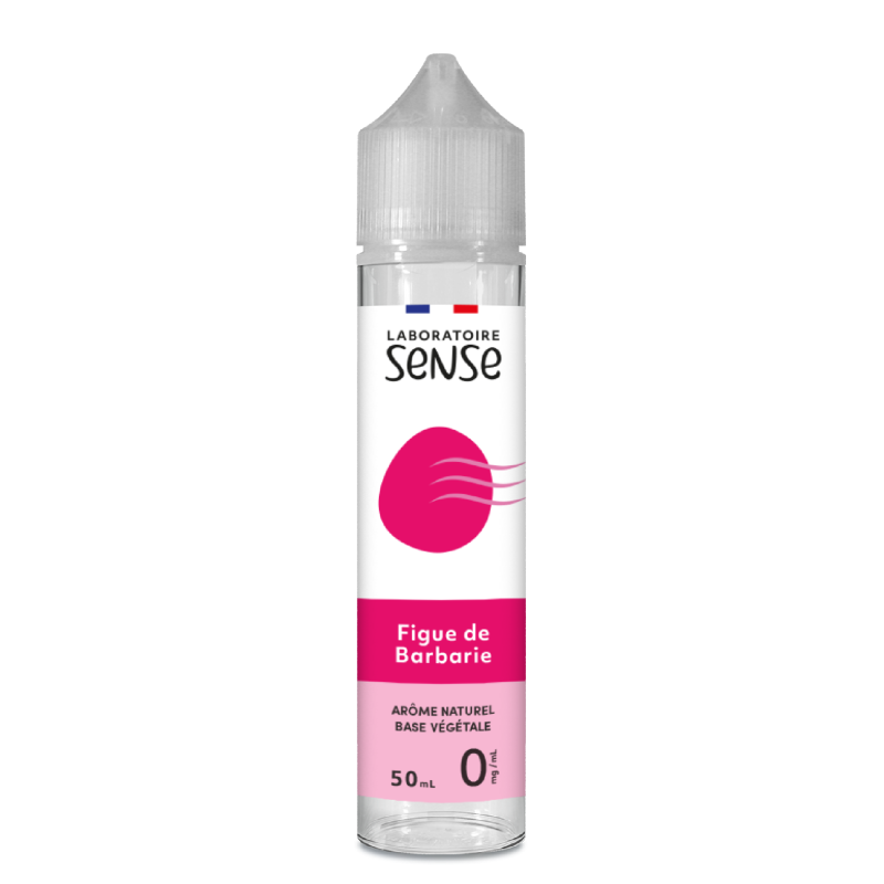E-liquide Figue de Barbarie Laboratoire Sense, flacon de 50 mL
