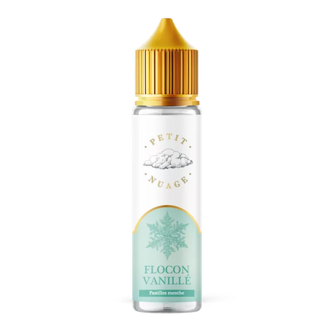 E-liquide Flocon Vanillé Levest Petit Nuage, flacon de 50 mL