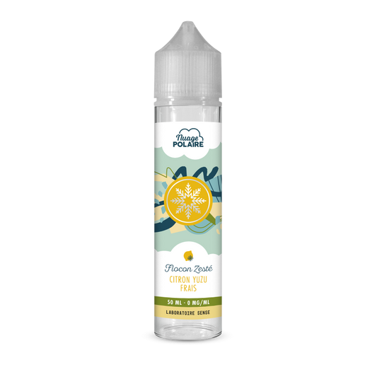 E-liquide Flocon Zesté Laboratoire Sense Nuage Polaire, flacon de 50 mL
