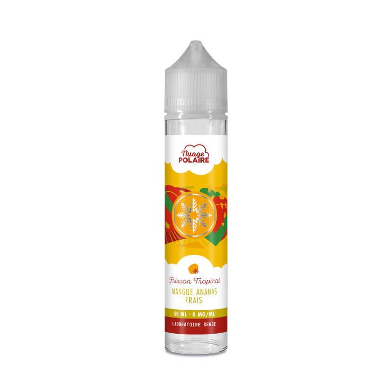 E-liquide Frisson Tropical Laboratoire Sense Nuage Polaire, flacon de 50 mL