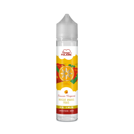 E-liquide Frisson Tropical Laboratoire Sense Nuage Polaire, flacon de 50 mL