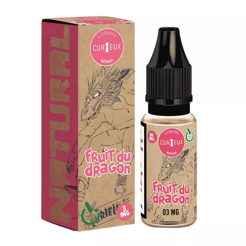 E-liquide Fruit Du Dragon Curieux Edition NATURAL, flacon de 10 mL
