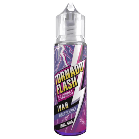 E-liquide Ivan Fizzy Berries Tornado Flash, flacon de 50 mL
