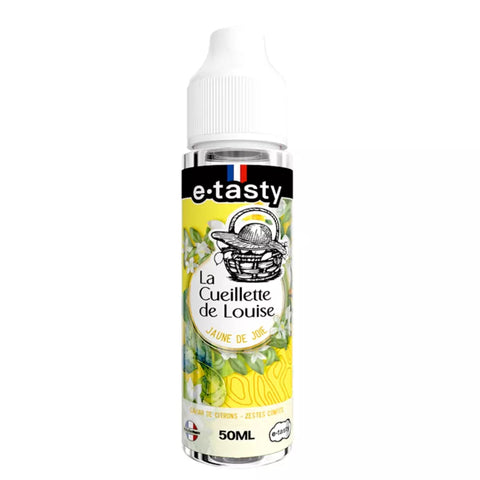 E-liquide Jaune de Joie E.Tasty La Cueillette de Louise, flacon de 50 mL