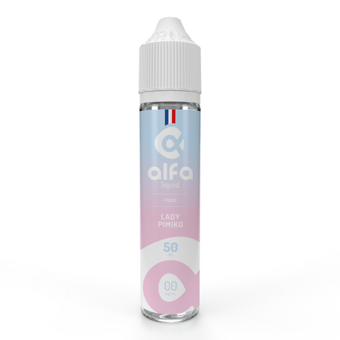 E-liquide Lady Pimiko Alfaliquid, flacon de 50 mL