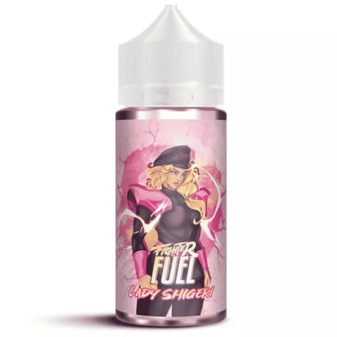 E-liquide Lady Shigeri Maison Fuel Fighter Fuel, flacon de 100 mL