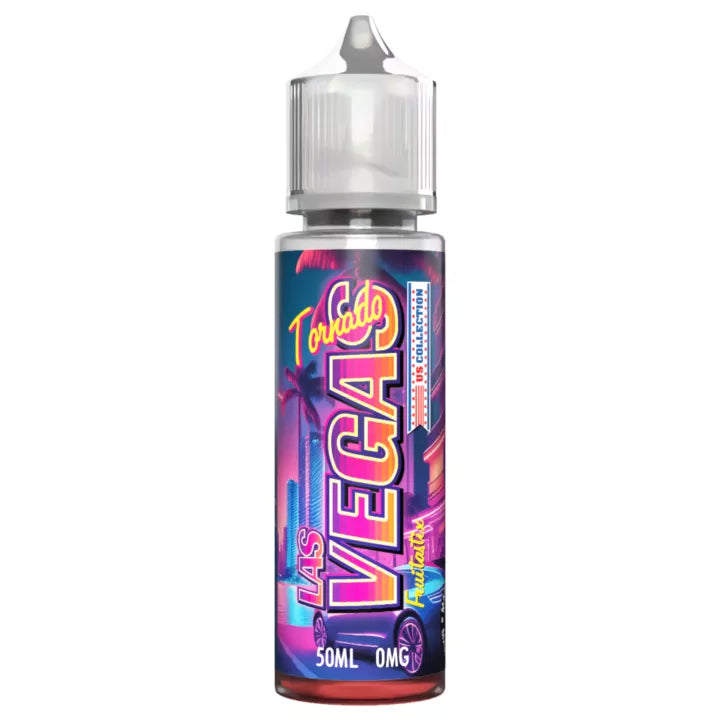 E-liquide Las Vegas Tornado US, flacon de 50 mL