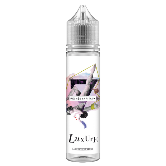E-liquide Luxure Laboratoire Sense 7 Péchés Capitaux, flacon de 50 mL
