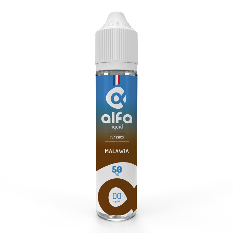 E-liquide Malawia Alfaliquid, flacon de 50 mL