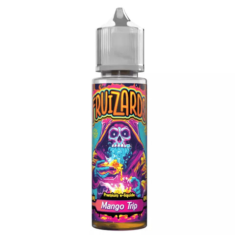 E-liquide Mango Trip Fruizards, flacon de 50 mL