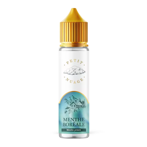 E-liquide Menthe Boréale Levest Petit Nuage, flacon de 50 mL