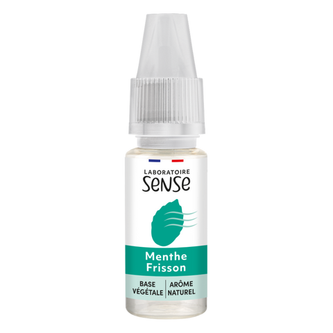 E-liquide Menthe Frisson Laboratoire Sense, flacon de 10 mL