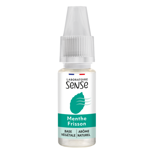 E-liquide Menthe Frisson Laboratoire Sense, flacon de 10 mL