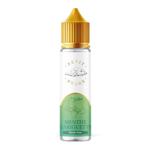 E-liquide Menthe Gariguette Levest Petit Nuage, flacon de 50 mL