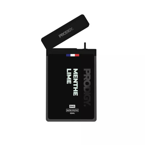 E-liquide Menthe Lime Vape Maker Prodigy Pocket, flacon de 50 mL