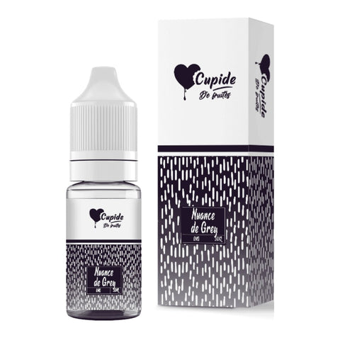 E-liquide Nuance de Grey FUEL Cupide, flacon de 10 mL et sa boîte