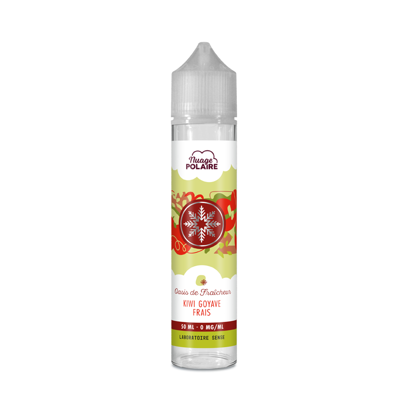 E-liquide Oasis de Fraîcheur Laboratoire Sense Nuage Polaire, flacon de 50 mL