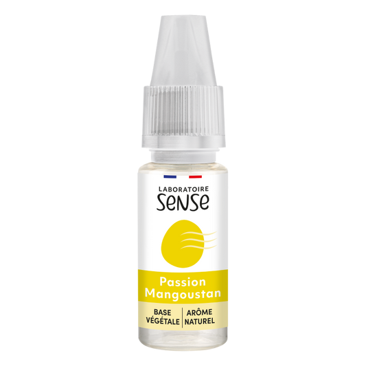 E-liquide Passion Mangoustan Laboratoire Sense, flacon de 10 mL