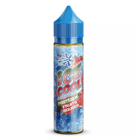 E-liquide Pastèque Fruits Rouges Liquidarom Ice Cool, flacon de 50 mL