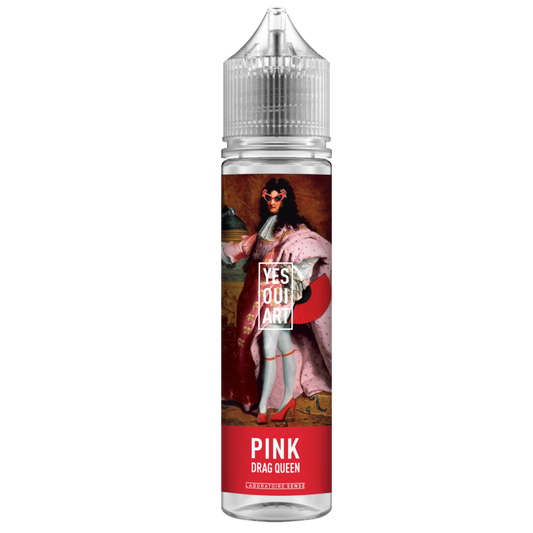 E-liquide Pink Drag Queen Laboratoire Sense Yes Oui Art, flacon de 50 mL