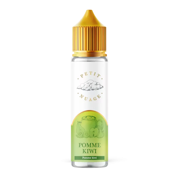 E-liquide Pomme Kiwi Levest Petit Nuage, flacon de 50 mL