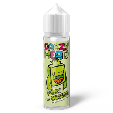 E-liquide Punky Summer Flavor Hit Crazy Head, flacon de 50 mL