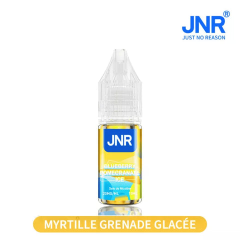 E-liquide Blueberry Pomegranate Ice JNR aux sels de nicotine, flacon de 10 mL
