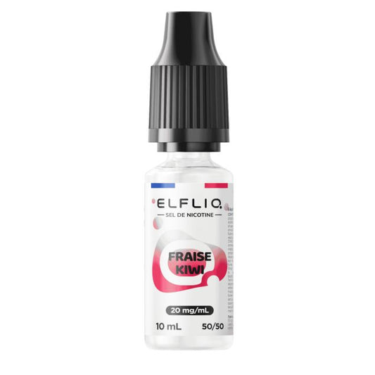 E-liquide Fraise Kiwi Elfliq aux sels de nicotine, flacon de 10 mL