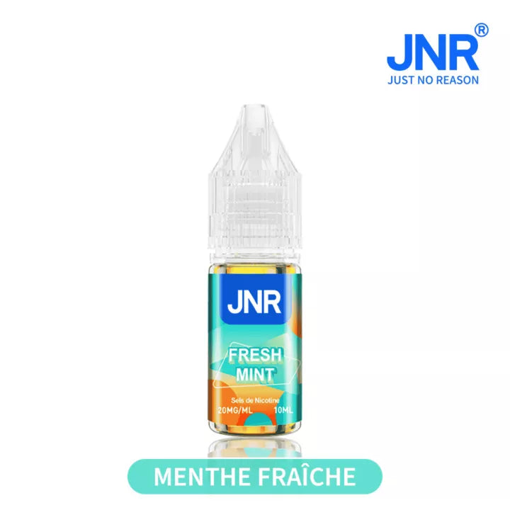 E-liquide Fresh Mint JNR aux sels de nicotine, flacon de 10 mL