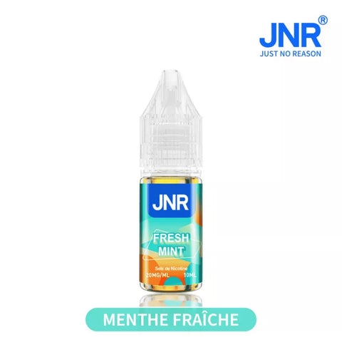 E-liquide Fresh Mint JNR aux sels de nicotine, flacon de 10 mL