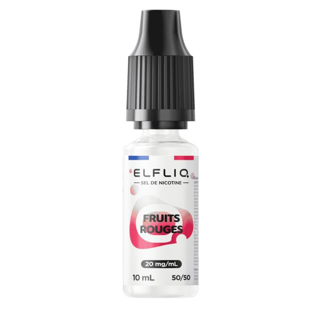 E-liquide Fruits rouges Elfliq aux sels de nicotine, flacon de 10 mL