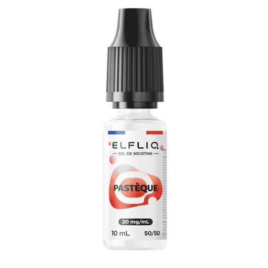 E-liquide Pastèque Elfliq aux sels de nicotine, flacon de 10 mL