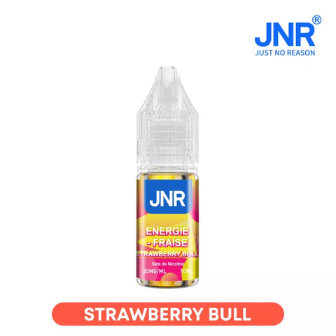E-liquide Strawberry Bull JNR aux sels de nicotine, flacon de 10 mL