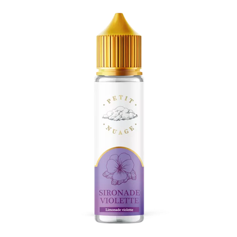 E-liquide Sironade Violette Levest Petit Nuage, flacon de 50 mL